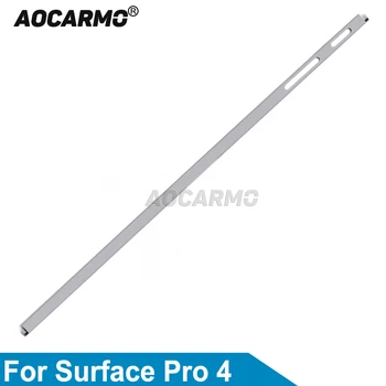 Aocarmo Horní Rám Plastový Proužek LCD Displej Pás Pro Microsoft Surface Pro 4 1724 X946788 X946709 Pro4 Pro5 Pro6