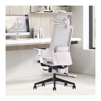 Vysoká Záda Síťovina Počítačový Stůl Otočná Židle Luxusní Ergonomické Kancelářské Židle s Opěrkou hlavy Moderní