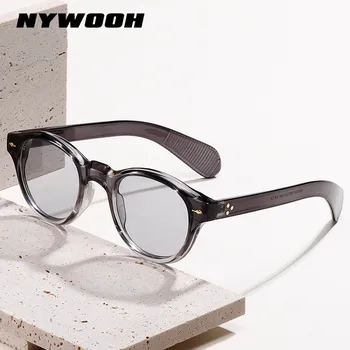 NYHOOW Klasický Malý Rám, Kulaté sluneční Brýle, Ženy, Muži 2023 Značky Návrhář Zrcadlové Sluneční Brýle UV400 Streetwear Řidičské Brýle