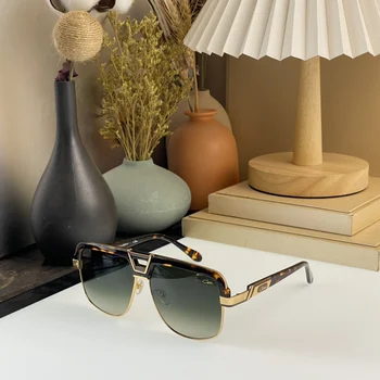 PŮVODNÍ MOD991 Vintage Náměstí Želva Acetát Rám Podnikání Muži, Klasické sluneční Brýle Luxusní Slavné Značky Žen Pár Brýlí
