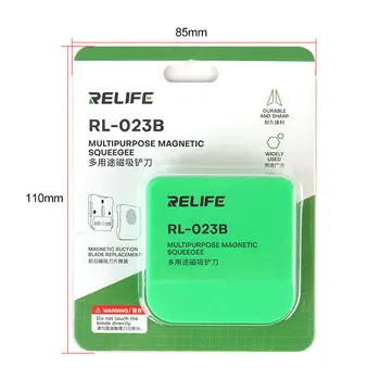RELIFE-RL-023B Víceúčelová Magnetická Stěrka pro Řezání Polarizátory, Mobilní Telefon Údržby, Odstranění Obrazovky, OCA Lepidlo