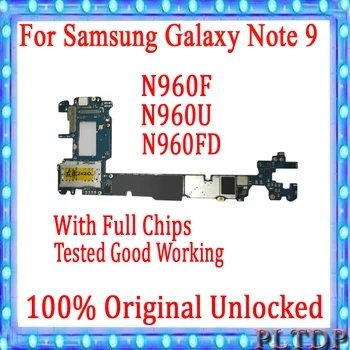 Pro Samsung poznámka 9 N960F N960FD N960U základní deska single/dual sim Unlocked Android OS s čipem pro Poznámka 9 N960F Logic board