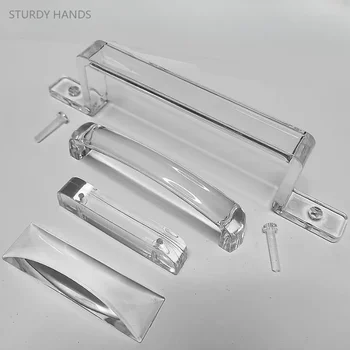 2KS akryl zvládnout, organické sklo transparentní rukojeť,odkládací prostor zásuvka, transparentní crystal zvládnout Nábytek Rukojeť A Knoflík