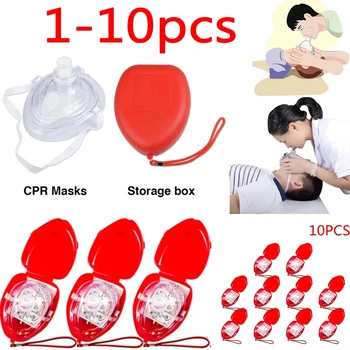 Opakovaně profesionální nouzové kardiopulmonální resuscitace dýchací maska k ochraně záchranářů s umělým respira