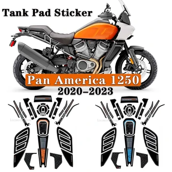 Pan Americe 1250 Příslušenství Motocykl, Tank Pad Nálepka Pro Pánev Americe 1250 PA1250 2020-2023 3D Gel Epoxidové Pryskyřice Nálepka