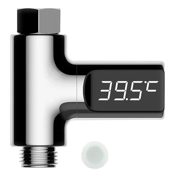 Zobrazit Domů Vodou, Sprchový Kout Teploměr Teploty Meter Monitor Kuchyň Koupelna Inteligentní Domácí Péče O Dítě