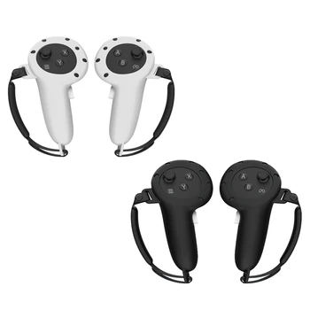 Horké Pro Oculus Quest 3 VR Ochranný Kryt Pro VR Dotykový Regulátor Silikonové Popruh Rukojeť VR Příslušenství