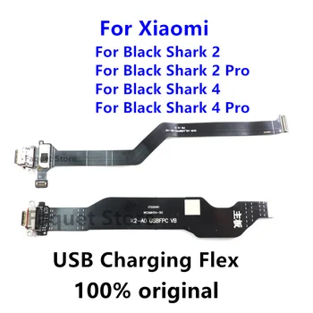 USB Nabíjecí Port Konektor Flex Kabel Pro Xiaomi Black Shark 2 3 4 5 4Pro Nabíjení Flex Kabel Náhradní Díly Opravy