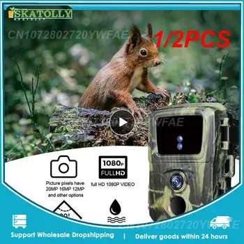 1/2KS Mini Stezka Lov volně žijících Živočichů Kamera Hunter Kamery Mini600 1080P Lesní Zvíře-Cam Foto Past Sledování Sledování
