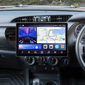 13.1/12,5 palcový 2K QLED Displej Pro Toyota Hilux Pick Up AN120 2022 2023 RHD Android Auto Rádio Stereo Hlavy Jednotka GPS Navi Audio TS10