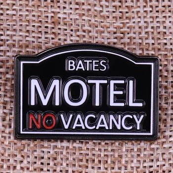 Bates Motel horor Prop Pin Odznak Alfred Hitchcock ventilátor dárek film milenec Brož