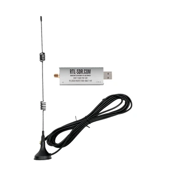 Přijímač RTL-SDR BLOG V3 R820T2 TCXO Přijímač+Anténa HF Biast SMA Software Definované Rádio 500Khz-1766 Mhz Až 3,2 Mhz