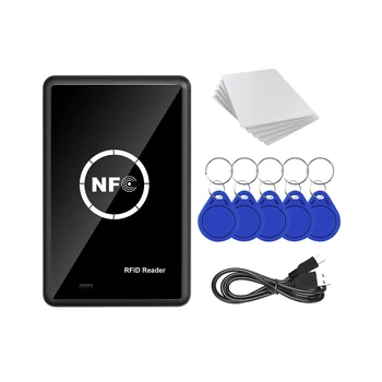 RFID, NFC Kopírky Kopírka 13.56 KHz klíčenka NFC Smart Card Reader Spisovatel 13.56 MHz Šifrované Programátor USB UID T5577