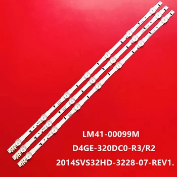 3/15PCS LED Pole Bary Pro Samsung D4GE-320DC0-R2 D4GE-320DC0-R3 2014SVS32HD 32 palců TV BackLGht LED Strip