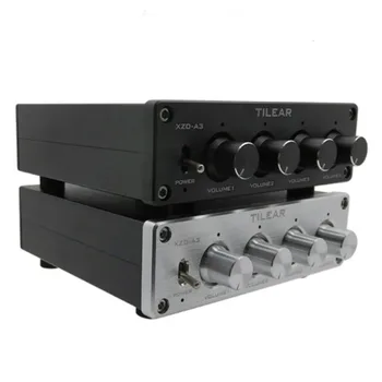 NE5532 DC12V 4 V 1 Out Lossless Audio Signál Switcher Mixer Reproduktor Splitter Volič Box Pro Domácí Zesilovač