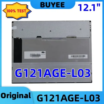 Původní 12,1 Palcový LCD Displej Panel G121AGE-L03 800X600 20 Piny G121AGE-L03 LCD Náhradní 100% Testování funguje Dobře