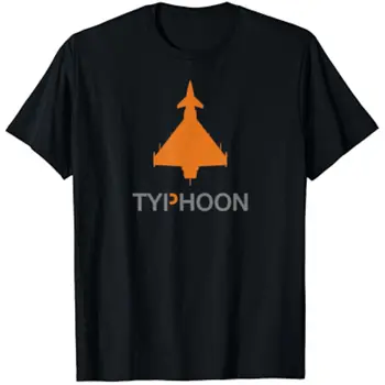 Eurofighter Typhoon Bojový Letoun T-Košile 100% Bavlna O-Krk v Létě Krátký Rukáv Ležérní Pánské T-shirt Velikost S-3XL