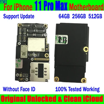 Doprava zdarma Čistý icloud základní Deska Pro IPhone 11 Pro Max základní Deska Původní Odemknout Logiky Deska 64g/256g/512g Podpora Aktualizace