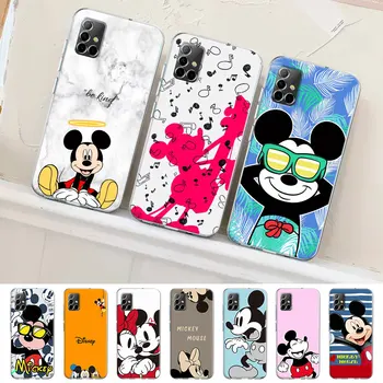 Mickey Mouse Pouzdro pro Samsung Galaxy A53 A14 A12 A13 A33 A51 A54 A32 A21s A31 A03 A71 A52s A52 A34 A41 TPU Kryt Telefonu