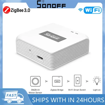 SONIFF ZB Most - P Smart Home Zigbee 3.0 Můstek PRO Dálkové Ovládání ZigBee a Wi-Fi zařízení na eWeLink APLIKACE Až 128 Sub-zařízení
