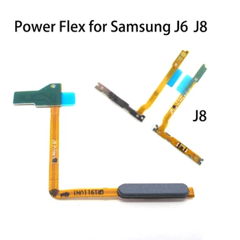 Power Flex Kabel Sestavy pro Samsung Galaxy J6 J600F J8 J810F Náhradní Konektor Opravy Dílů