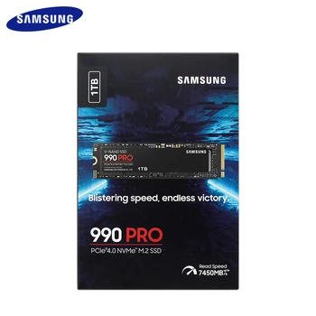 SAMSUNG NVMe M2 SSD 1TB 990 PRO, 2TB Interní ssd Disk 100% Originální PCIe Gen 4.0 x 4 Pevný Disk Pro Stolní Notebook