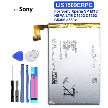 LIS1509ERPC Náhradní Baterie Pro Sony Xperia SP M35h HSPA LTE C5302 C5303 C5306 C530x Bateria 2300mAh +Sledovací Číslo