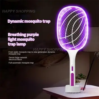 3 V 1 10/6 LED Pasti Mosquito Killer Lampa 3000V Elektrické Bug Zapper USB Dobíjecí Létě Létat Plácačka Past Mouchy Hmyzu