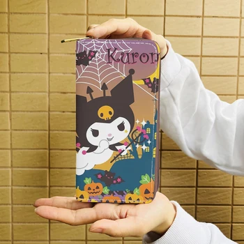 melodie KT kuromi Halloween W5590 Módní Anime Držitele Karty Karikatura Skladovací Tašky Mince Kabelku, Peněženku Dárek k Narozeninám
