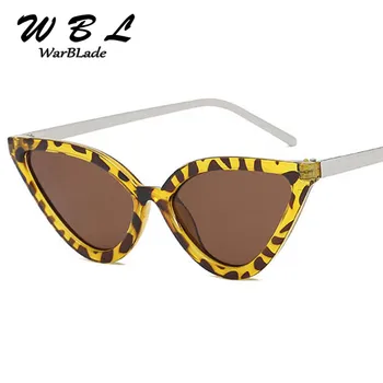 WarBLade Vintage Cat Eye sluneční Brýle, Ženy Značky Designer 2019 Nový Retro Módní Žena Zrcadlové Sluneční Brýle Pro ženy UV400 Horké