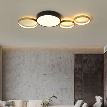 Stropní svítidla pro obývací pokoj flush mount stropní svítidlo LED inteligentní stropní svítidlo s dálkovým dim kulaté stropní světlo
