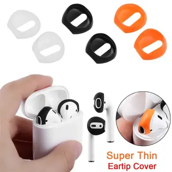 1Pairs Sluchátka Silikonové Anti-Ztracené Ucho Čepice Pro iPhone AirPods2 Sluchátka Headset Eartip Sluchátka Měkký Kryt