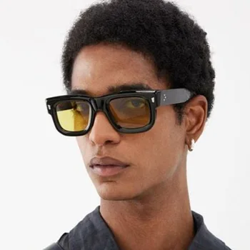 Módní Náměstí Sluneční Brýle Pro Ženy, Nové Malé Modré Sluneční Brýle Muži Vintage Značka Designer Populární Odstíny Brýle